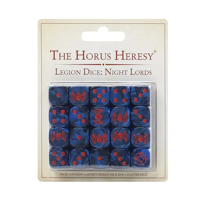 Horus Heresy - Night Lords Legion Dice