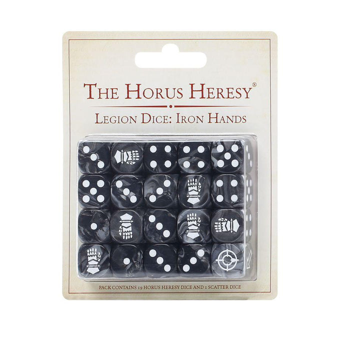 Horus Heresy - Iron Hands Legion Dice Set