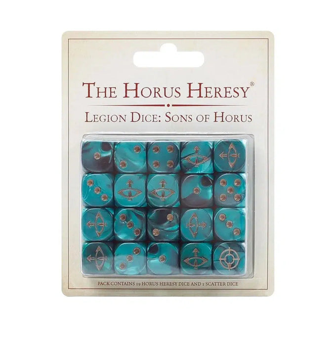 Horus Heresy - Sons of Horus Legion Dice Set