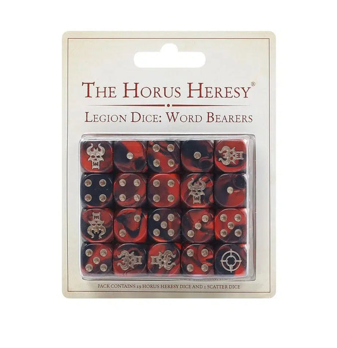 Horus Heresy - Word Bearers Legion Dice Set