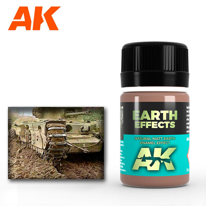 AK - Weathering Enamel - Earth Effects