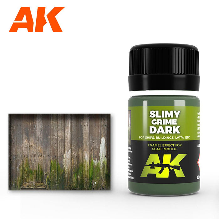 AK - Weathering Enamel - Slimy Grime Dark