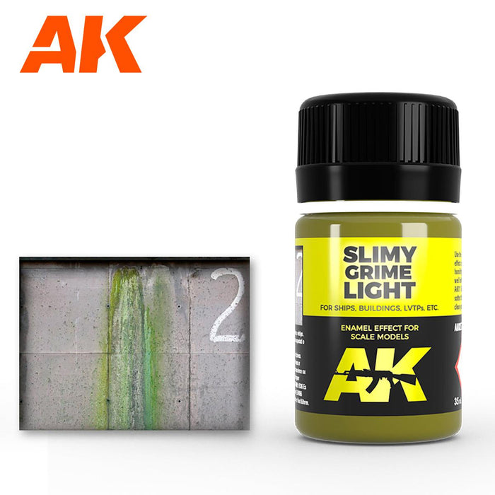 AK - Weathering Enamel - Slimy Grime Light