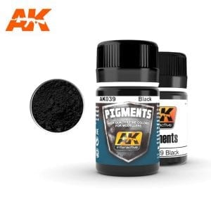 AK - Weathering Pigment - Black Pigment