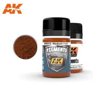 AK - Weathering Pigment - Medium Rust