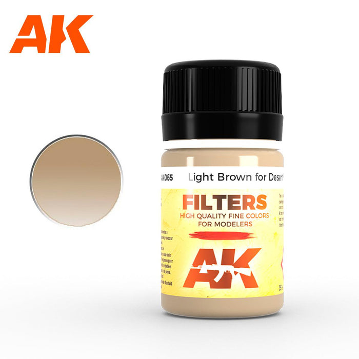 AK - Weathering Enamel - Filter For Afrika Korps Vehicles