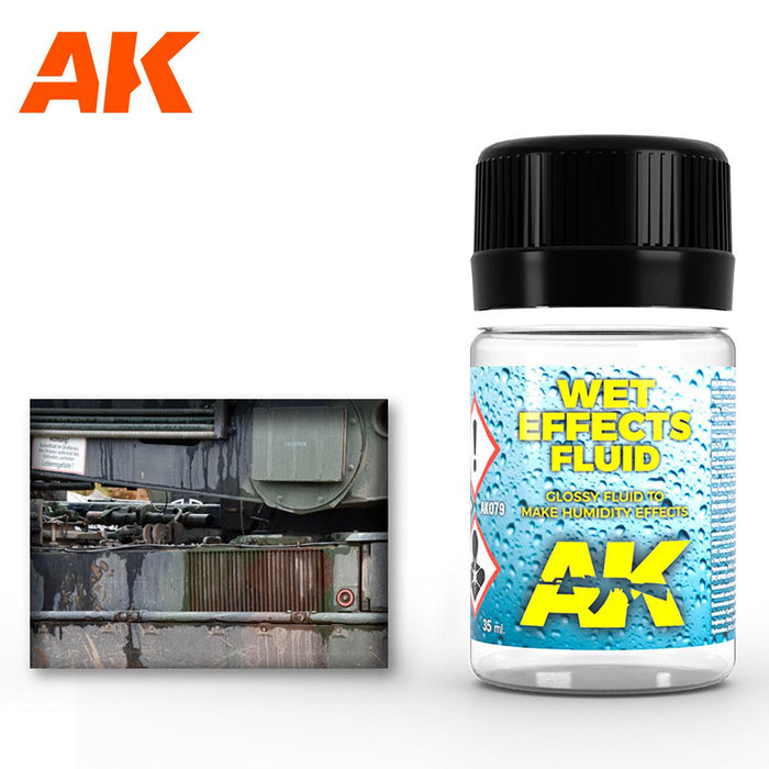 AK - Weathering Enamel - Wet Effects Fluid