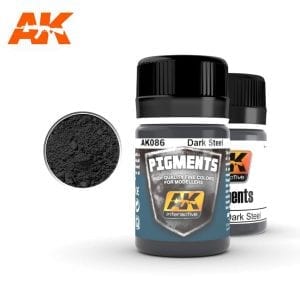 AK - Weathering Pigment - Dark Steel
