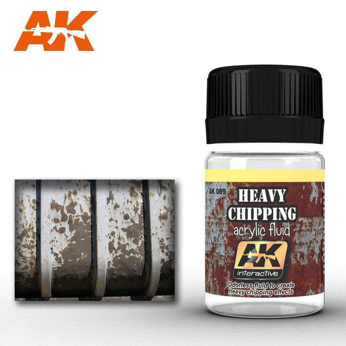 AK - Weathering Enamel - Heavy Chipping Effects Acrylic Fluid