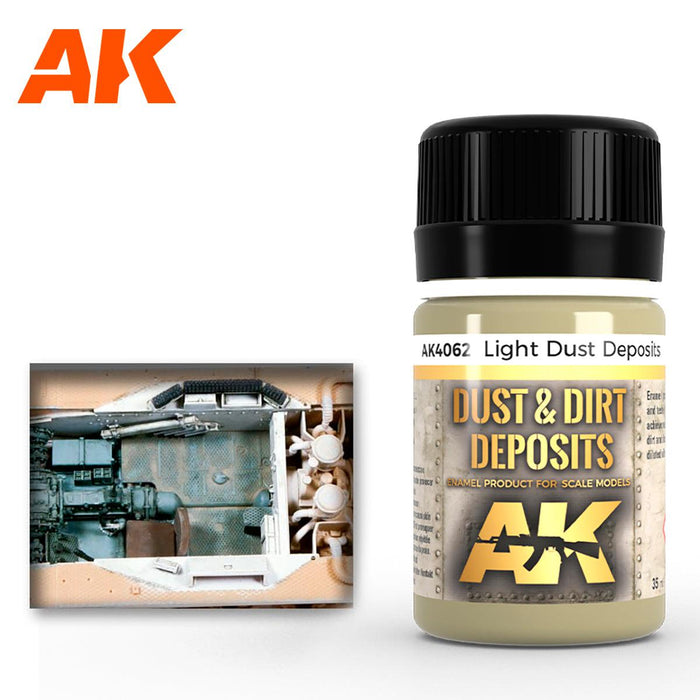 AK - Weathering Enamel - Light Dust Deposit