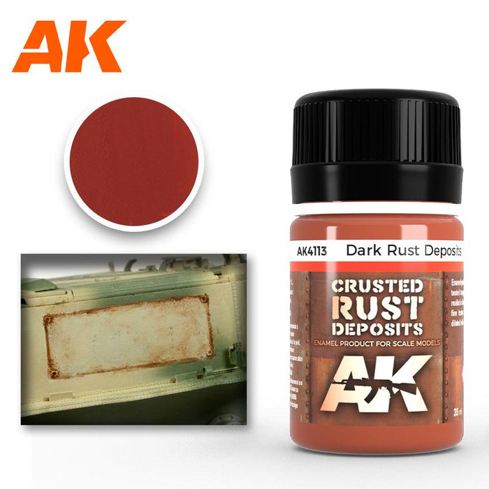 AK - Weathering Enamel - Dark Rust Deposit