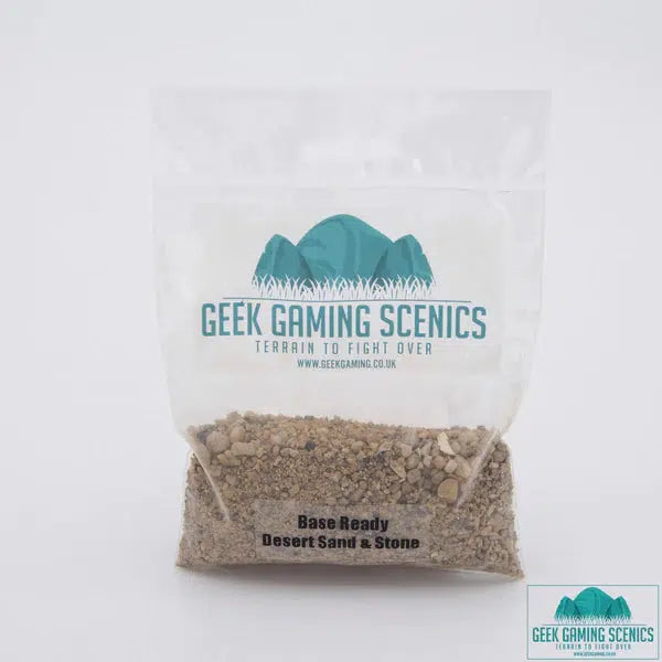 Geek Gaming Scenics - Base Ready Desert Sand And Stone