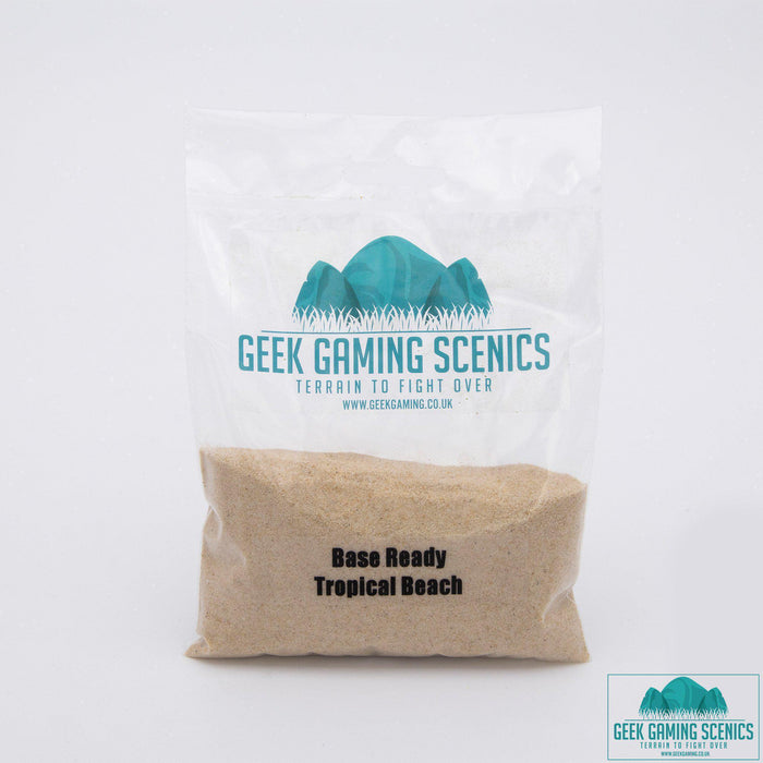 Geek Gaming Scenics - Base Ready Tropical Beach