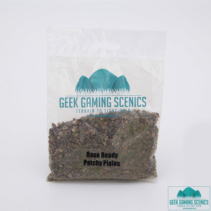 Geek Gaming Scenics - Base Ready patchy Plains