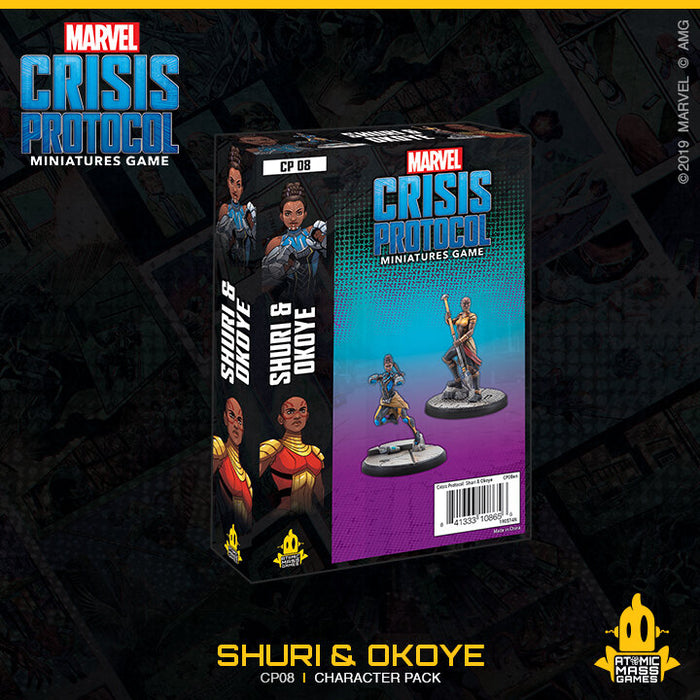 Marvel Crisis Protocol - Shuri and Okoye