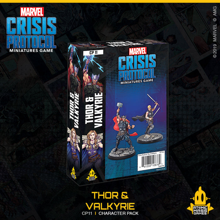 Marvel Crisis Protocol - Thor and Valkyrie