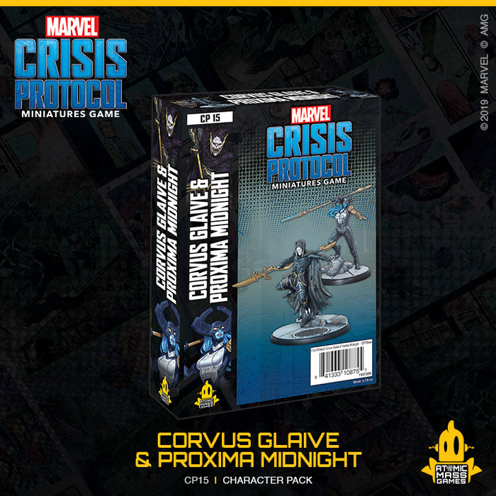 Marvel Crisis Protocol - Corvus Glaive and Proxima Midnight