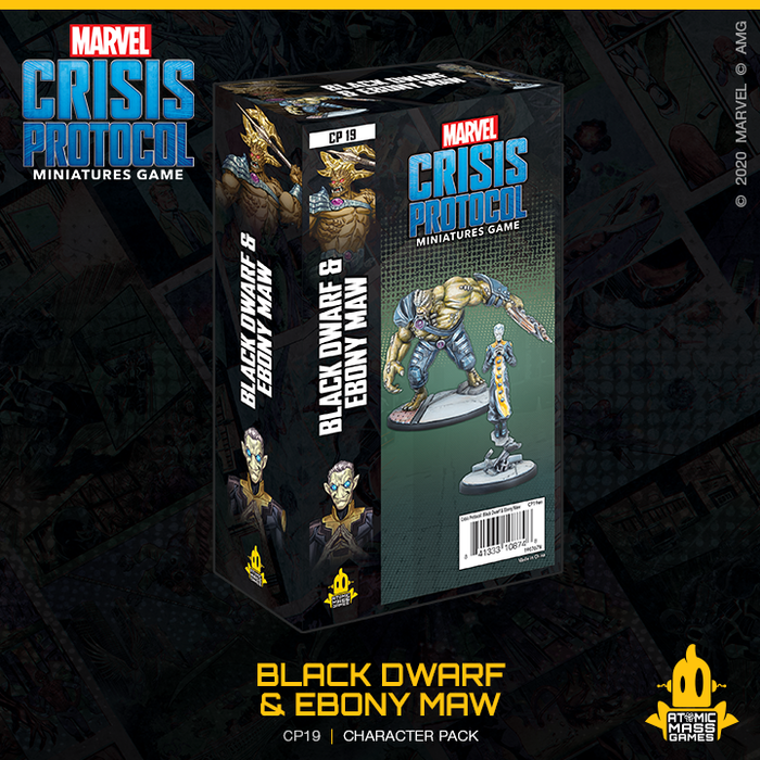Marvel Crisis Protocol - Black Dwarf and Ebony Maw