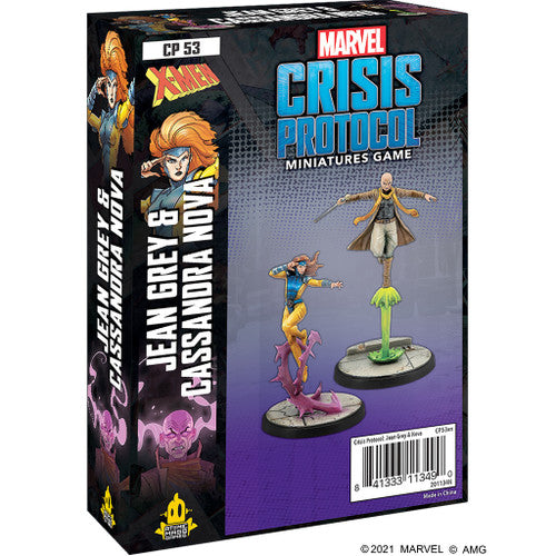 Marvel Crisis Protocol - Jean Gray and Cassandra Nova