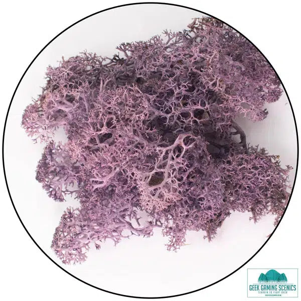 Geek Gaming Scenics - Lichen - Reindeer Moss (Icelandic Moss) Aubergine Purple