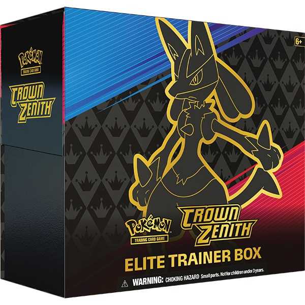 Pokémon TCG - Sword & Shield 12.5 Crown Zenith Elite Trainer Box