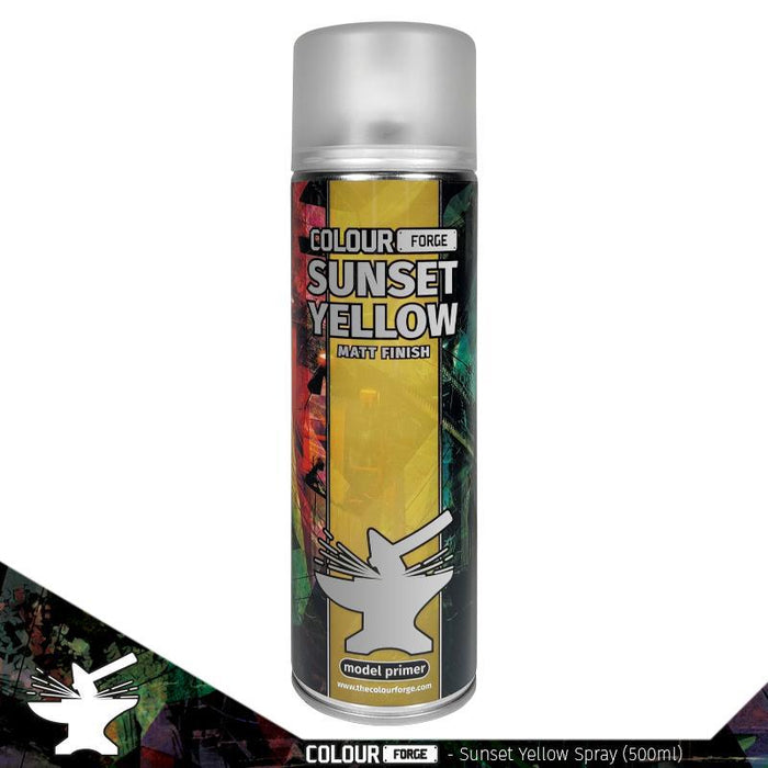 Colour Forge - Sunset Yellow Spray 500ml