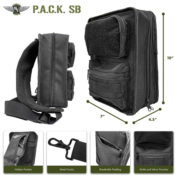 Battle Foam - P.A.C.K. SB Shoulder Bag Standard Load Out (Black)