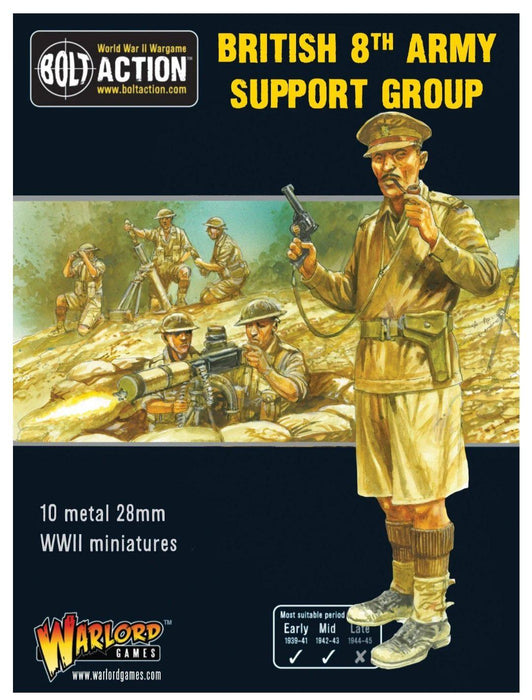 Bolt Action - British 8th Army Support Group