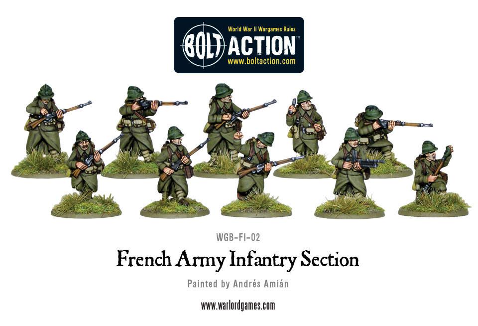 Bolt Action - French Army - Infantry Section