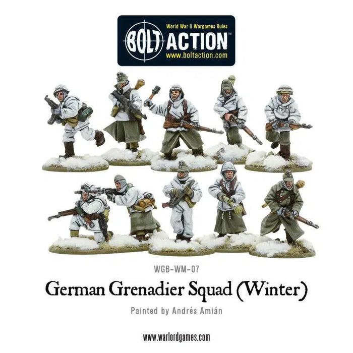 Bolt Action - German Army - Grenadiers In Winter Clothing