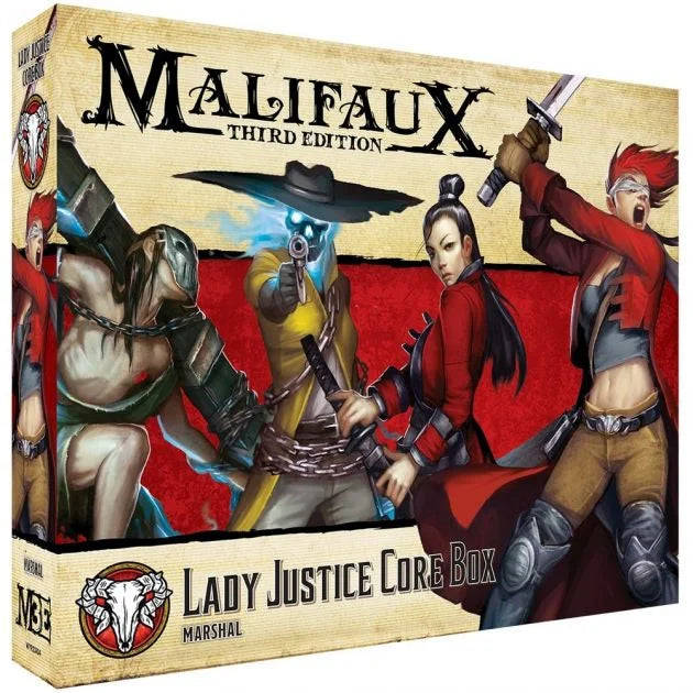 Malifaux - Lady Justice Core Box