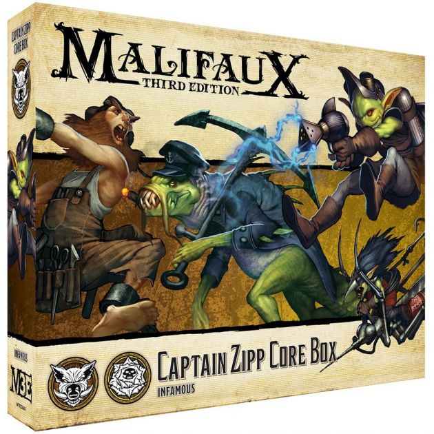 Malifaux - Captain Zipp Core Box