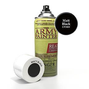 Base Primer - Matt Black-Paint-The Army Painter-Cryptic Cabin