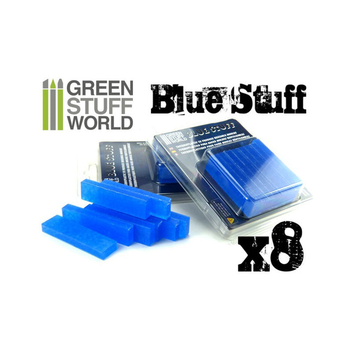Green Stuff World -Blue Stuff Mould 8 Bars