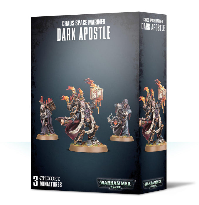 Chaos Space Marine Dark Apostle-Miniatures-Games Workshop-Cryptic Cabin