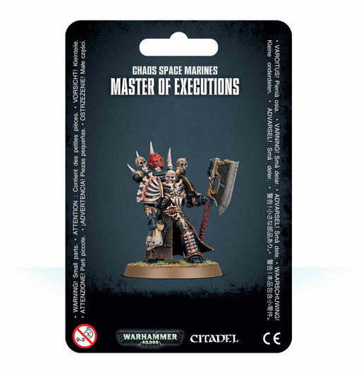 Chaos Space Marine Master Of Executions-Miniatures-Games Workshop-Cryptic Cabin