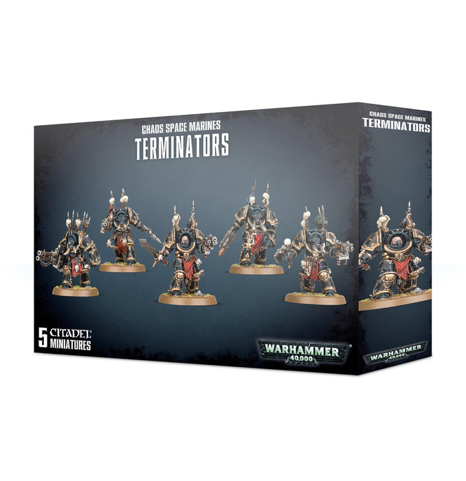 Chaos Space Marine Terminators-Miniatures-Games Workshop-Cryptic Cabin