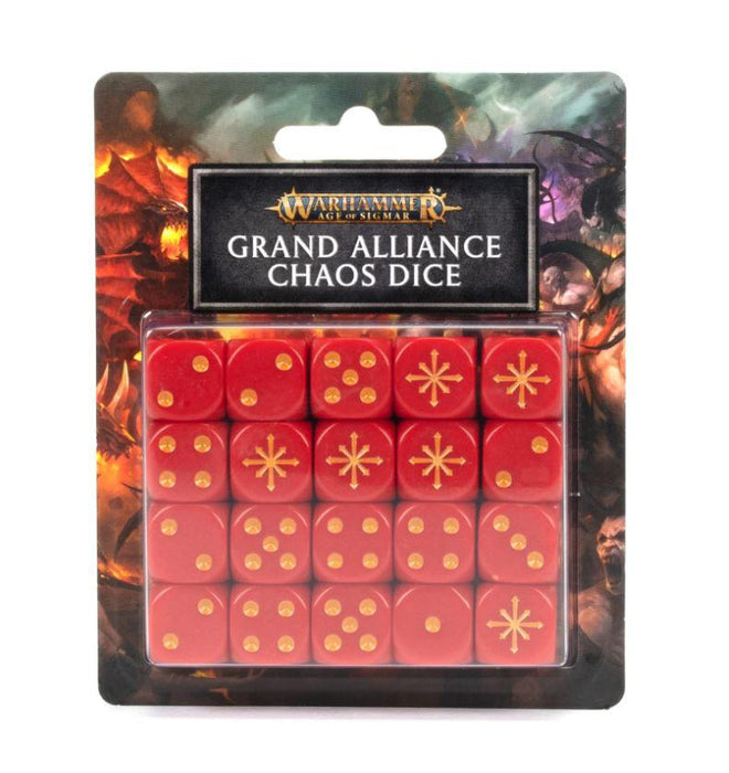 Age of Sigmar - Grand Alliance Chaos - Dice Set