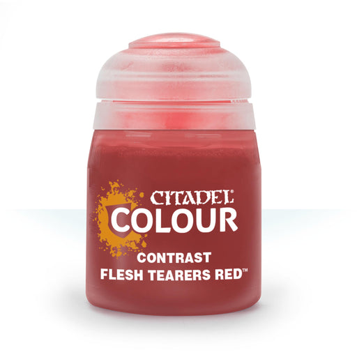 CONTRAST: FLESH TEARERS RED 18ML (Order In)-Paint-Games Workshop-Cryptic Cabin