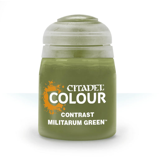 CONTRAST: MILITARUM GREEN (18ML) (Order In)-Paint-Games Workshop-Cryptic Cabin