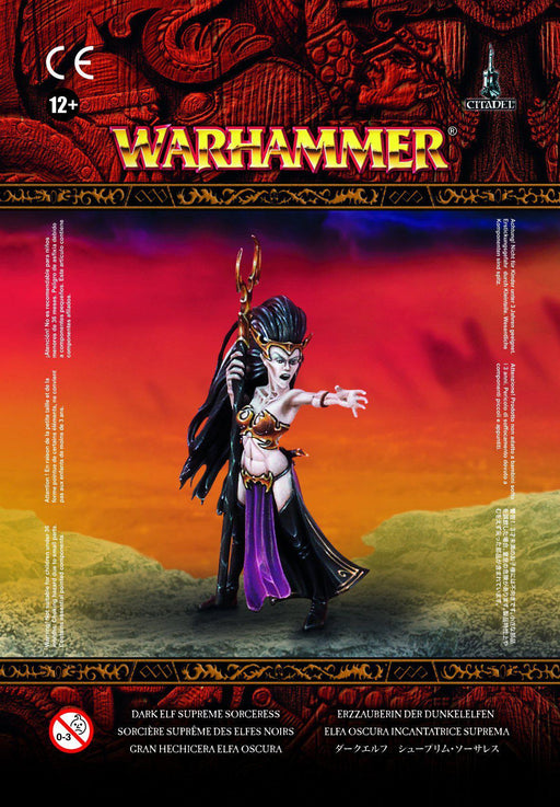 Dark Elf Supreme Sorceress-Miniatures-Games Workshop-Cryptic Cabin