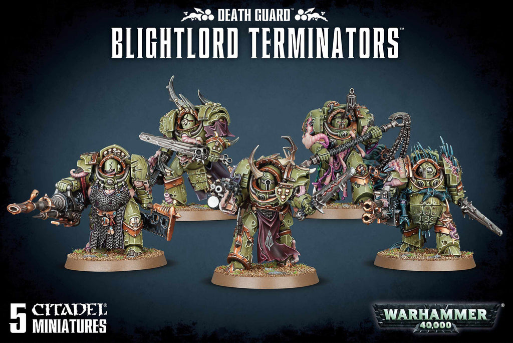FORGE WORLD NURGLE Death Guard Terminator S EUR 80,00 - FR