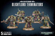 Death Guard Blightlord Terminators-Miniatures-Games Workshop-Cryptic Cabin
