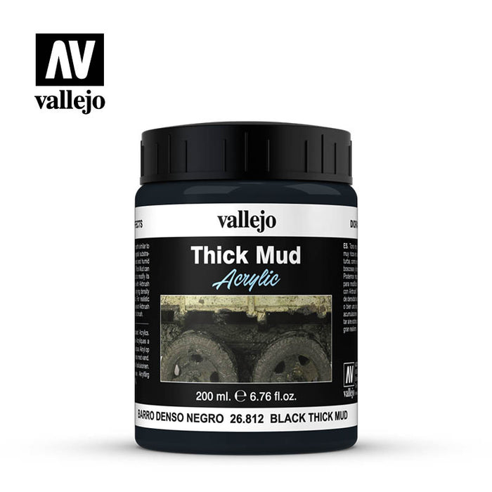 Vallejo - Diorama Effects - Black Thick Mud