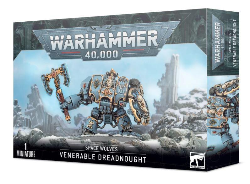 Space Marines - Space Wolves - Venerable Dreadnought / Bjorn the Fell Handed / Murderfang