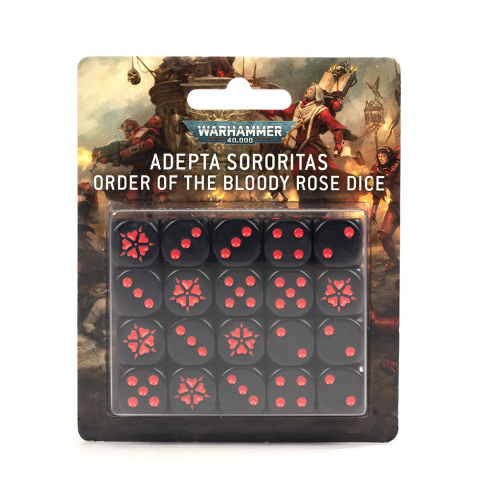 Adepta Sororitas - Order Of The Bloody Rose - Dice Set