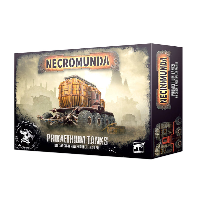 Necromunda - Promethium Tanks on Cargo-8 Trailer