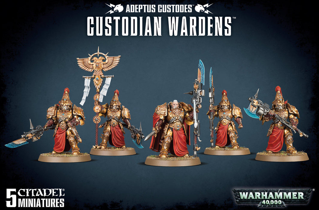Adeptus Custodes - Custodian Wardens (Including Shield Captain and Vexilius Praetor)