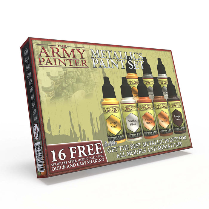 Army Painter - Warpaint - Metallics Paint Set