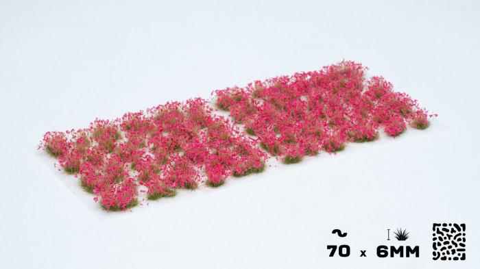 Gamers Grass - Pink Flowers (6mm) Wild